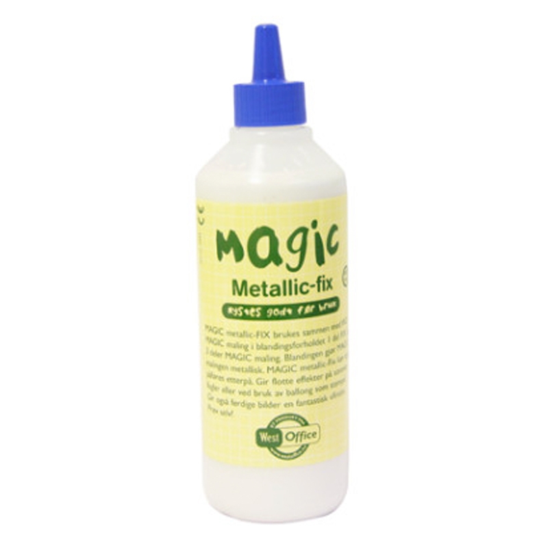 Magic Metallic-fix brukes sammen med Magic Supermaling.